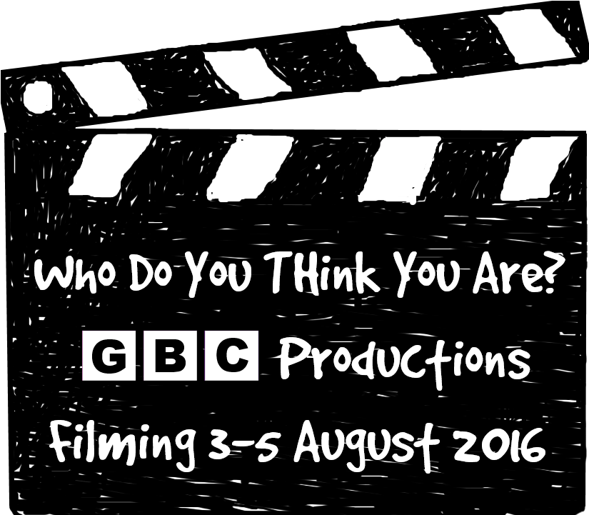 Clapperboard Who Do You Think You Are2016 PNG image