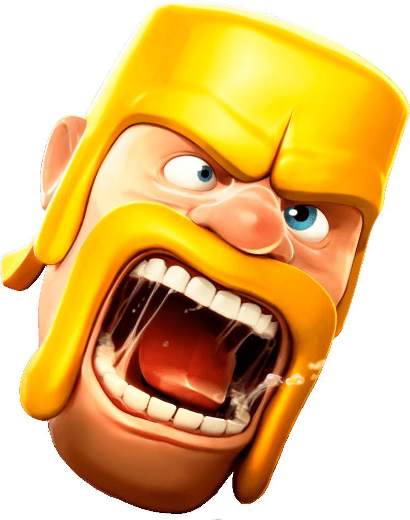 Clash Of Clans Character Logo PNG image