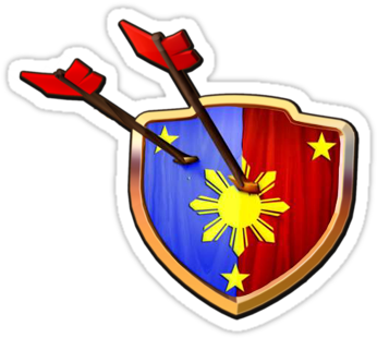 Clash Of Clans Shield Logo PNG image
