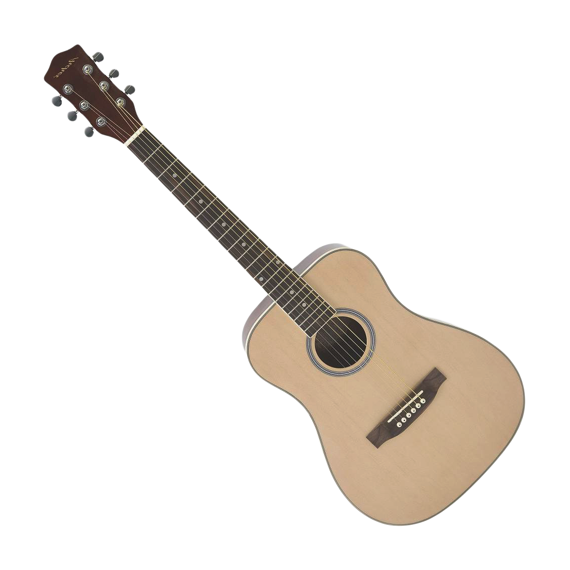 Classic Acoustic Guitar Isolated PNG image