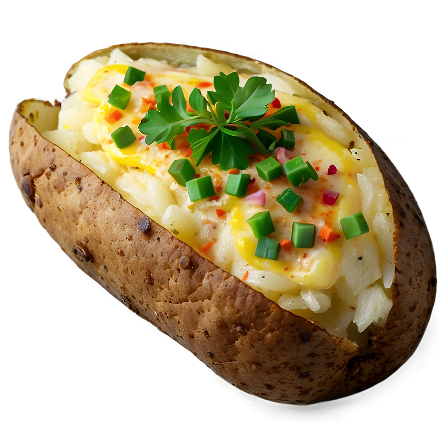 Classic Baked Potato Png 13 PNG image