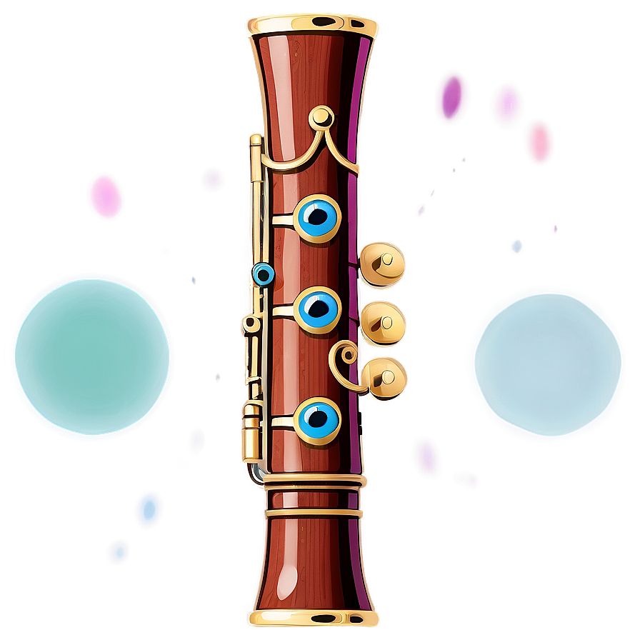 Classic Bassoon Design Png Mhd PNG image