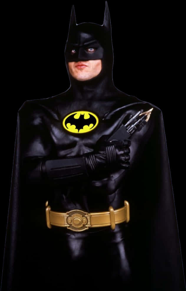 Classic Batman Costume PNG image