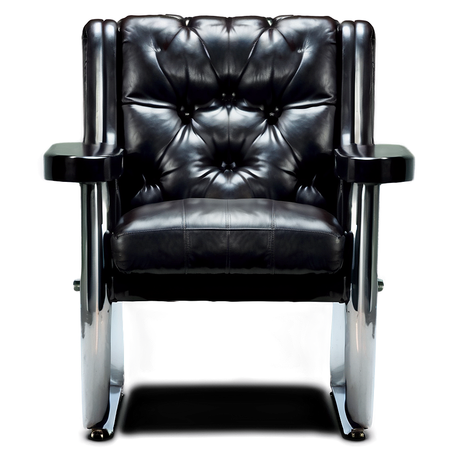 Classic Black Chair Png Heu93 PNG image