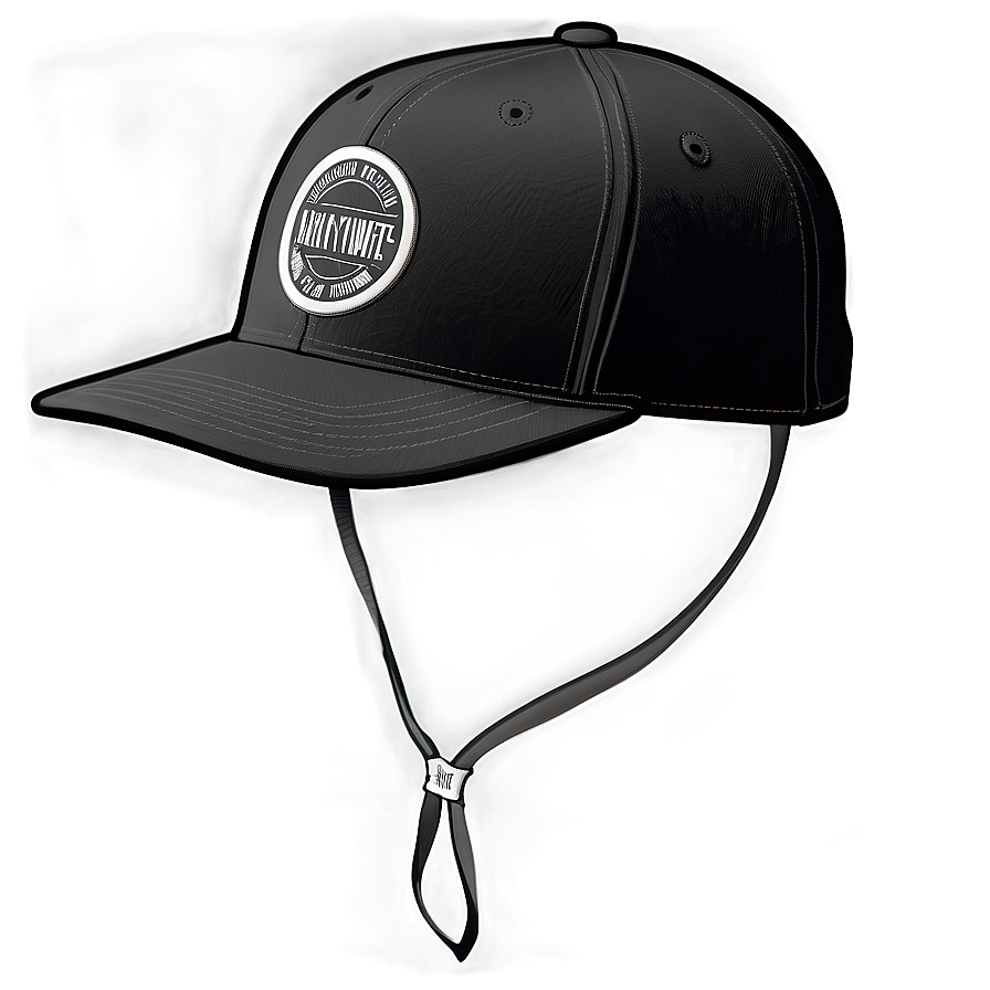 Classic Black Snapback Png Afq PNG image