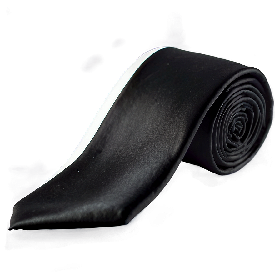 Classic Black Tie Png 06212024 PNG image