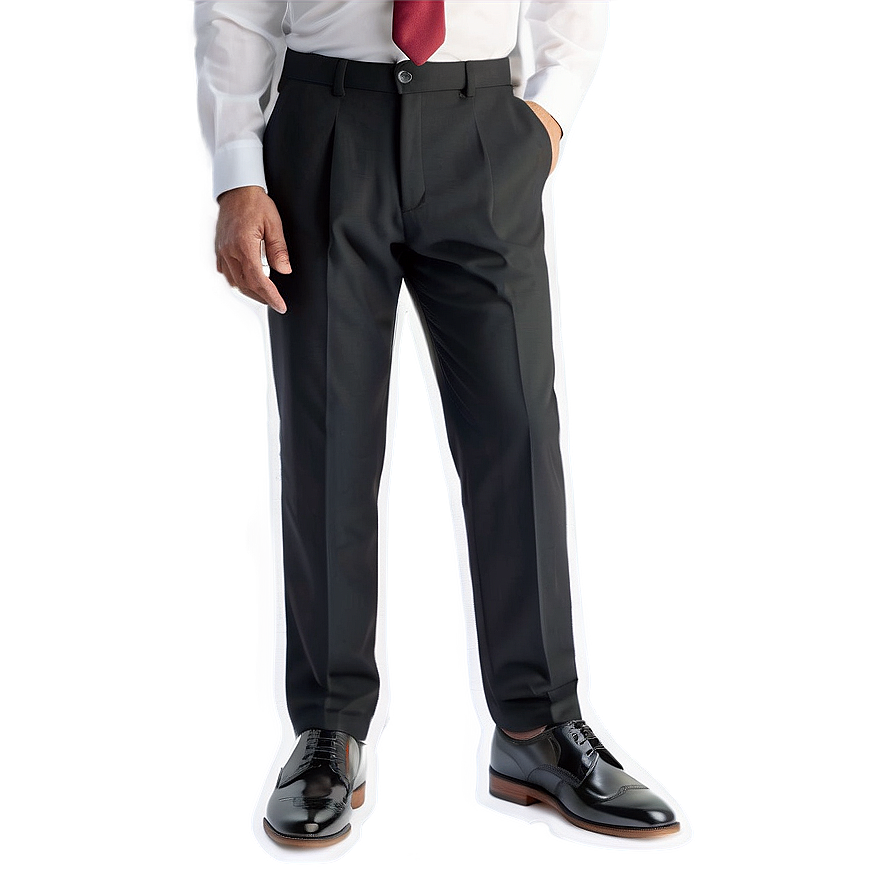 Classic Black Trousers Png Peu38 PNG image