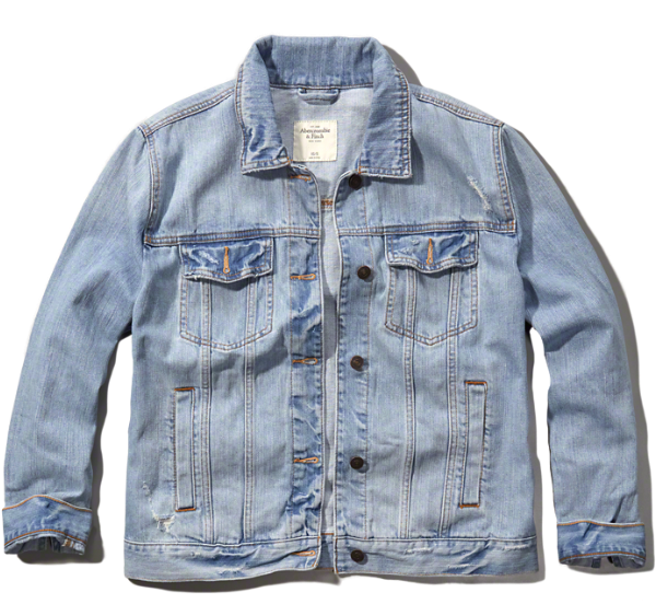 Classic Blue Denim Jacket PNG image