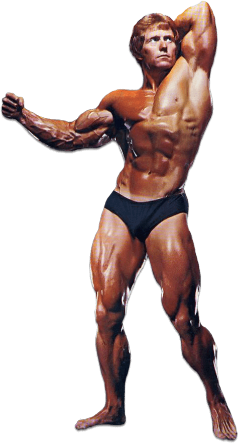 Classic Bodybuilder Pose PNG image