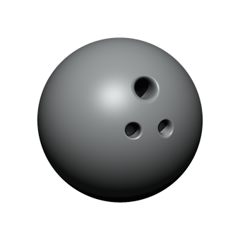 Classic Bowling Ball Image PNG image