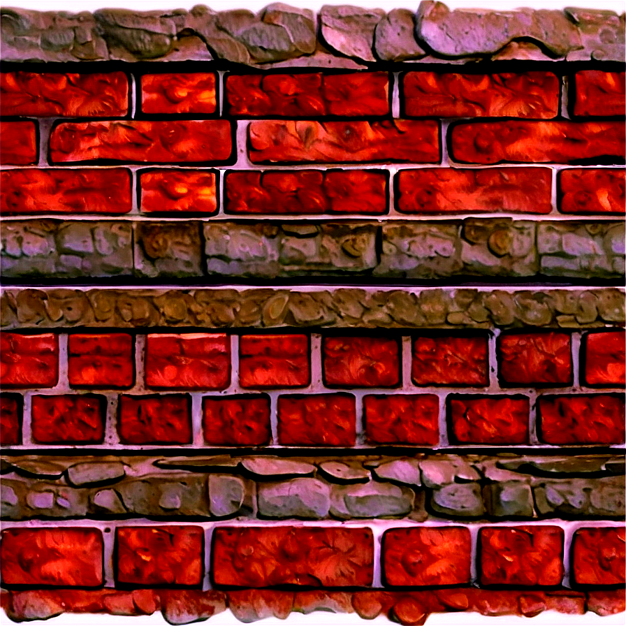 Classic Brick Structure Png 06272024 PNG image