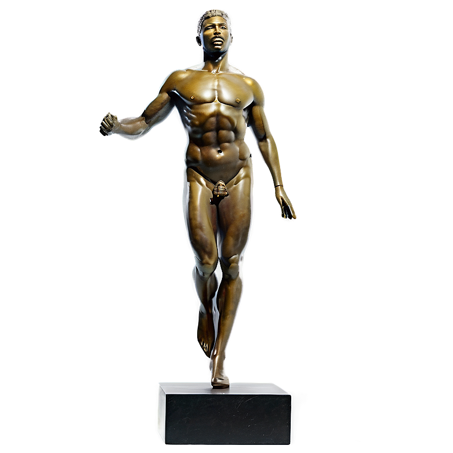 Classic Bronze Sculpture Png 06252024 PNG image