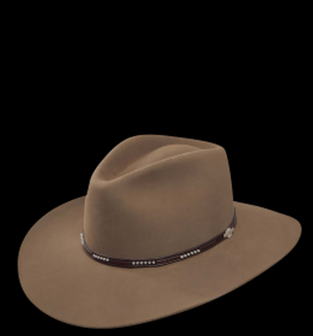 Classic Brown Cowboy Hat PNG image