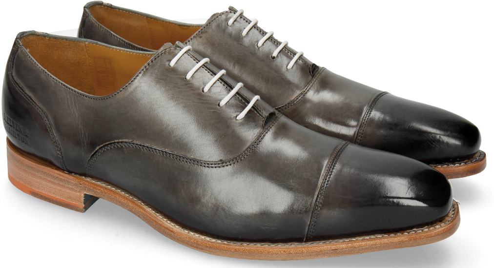Classic Brown Oxford Shoes PNG image