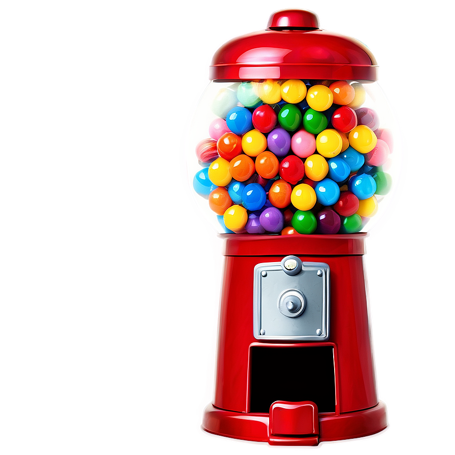Classic Candy Gumball Machine Png 06292024 PNG image