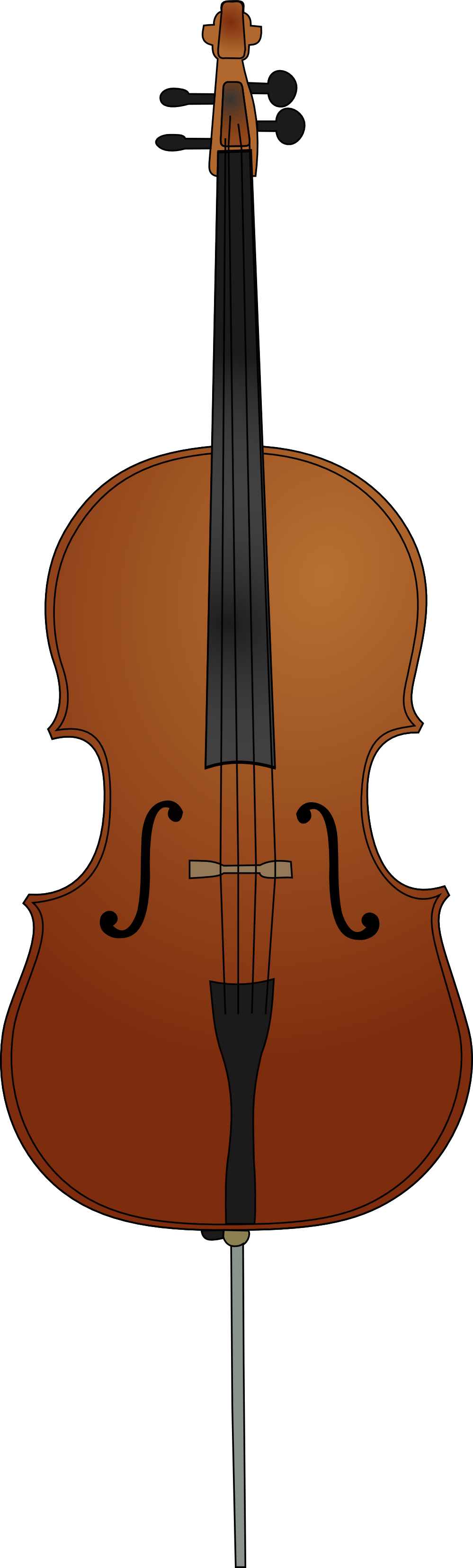 Classic Cello Illustration PNG image