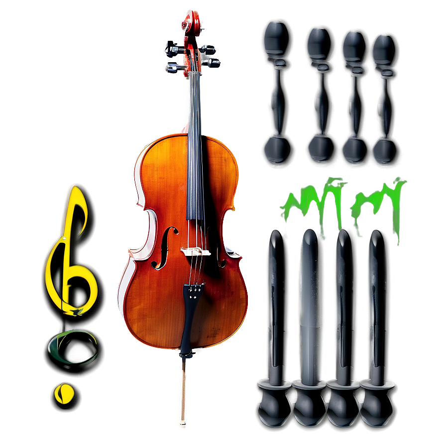 Classic Cello Music Png 13 PNG image