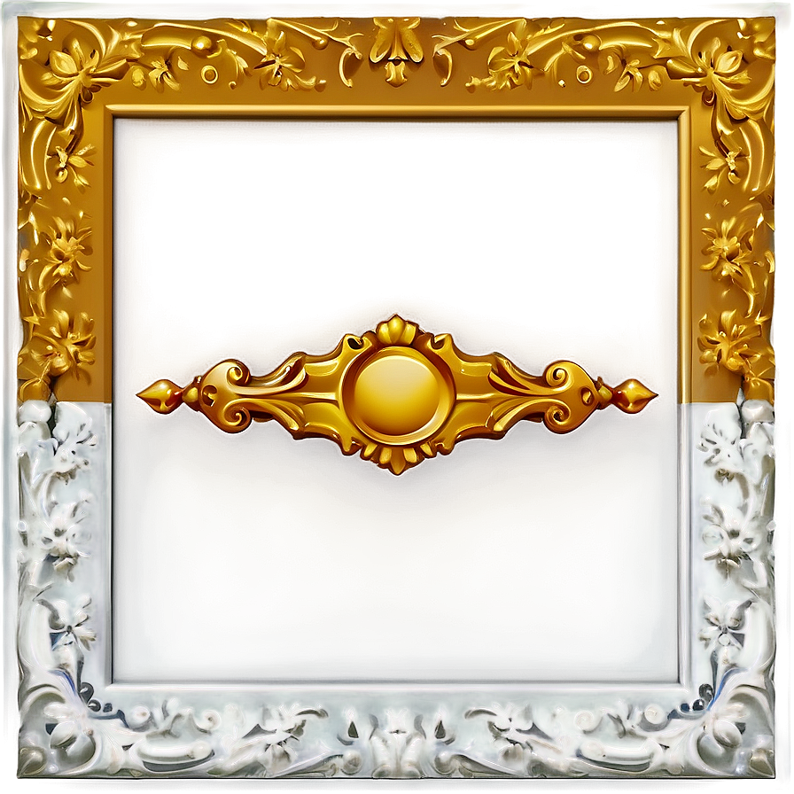 Classic Certificate Frame Png 15 PNG image