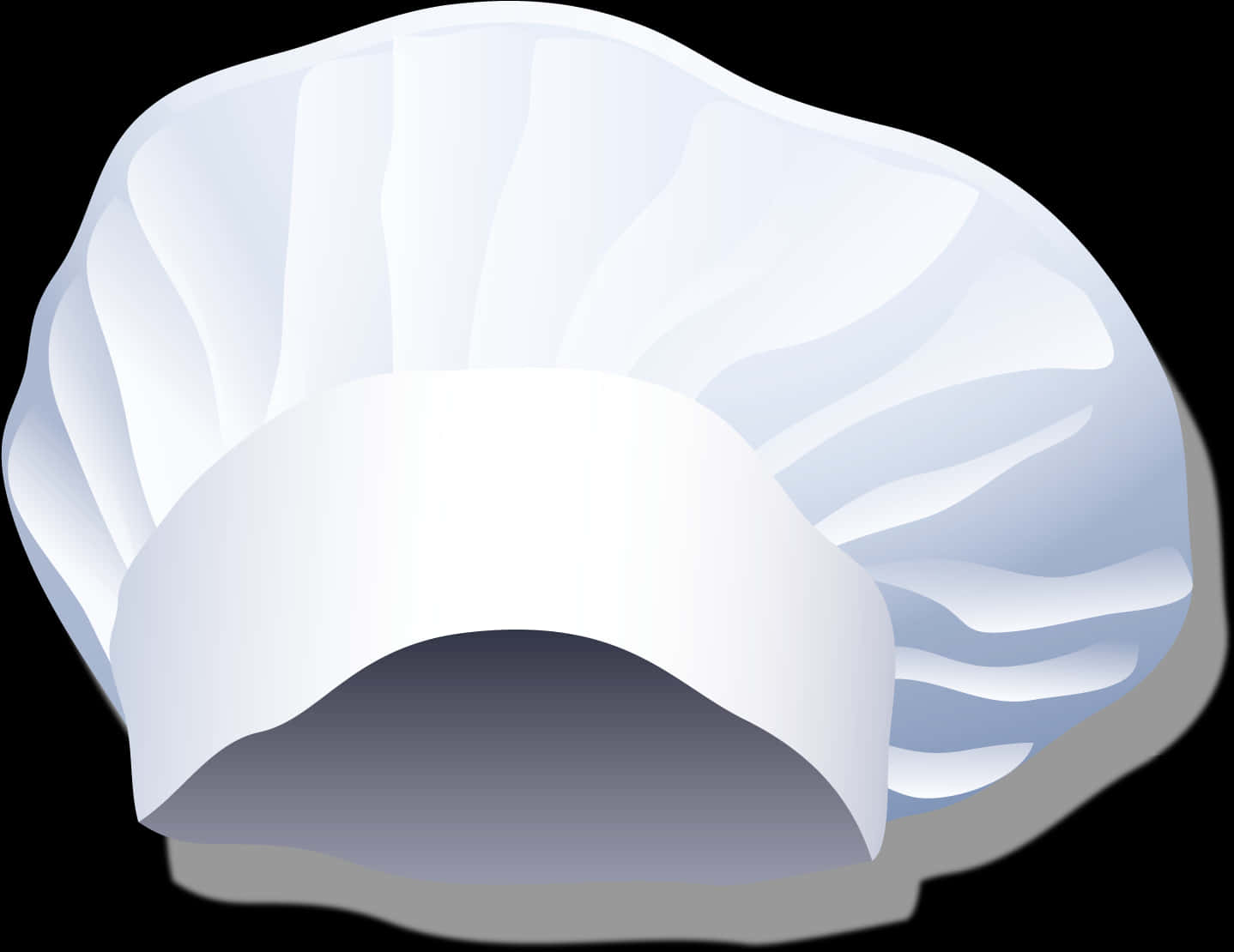 Classic Chef Hat Illustration PNG image
