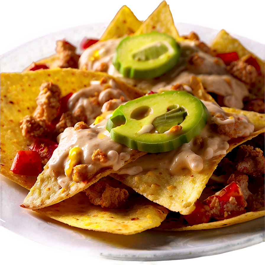 Classic Chicken Nachos Png Iwe47 PNG image