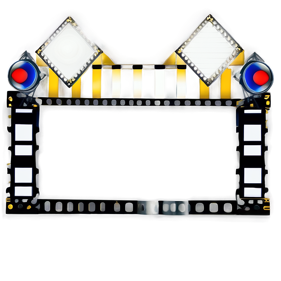 Classic Cinema Film Frame Png 58 PNG image