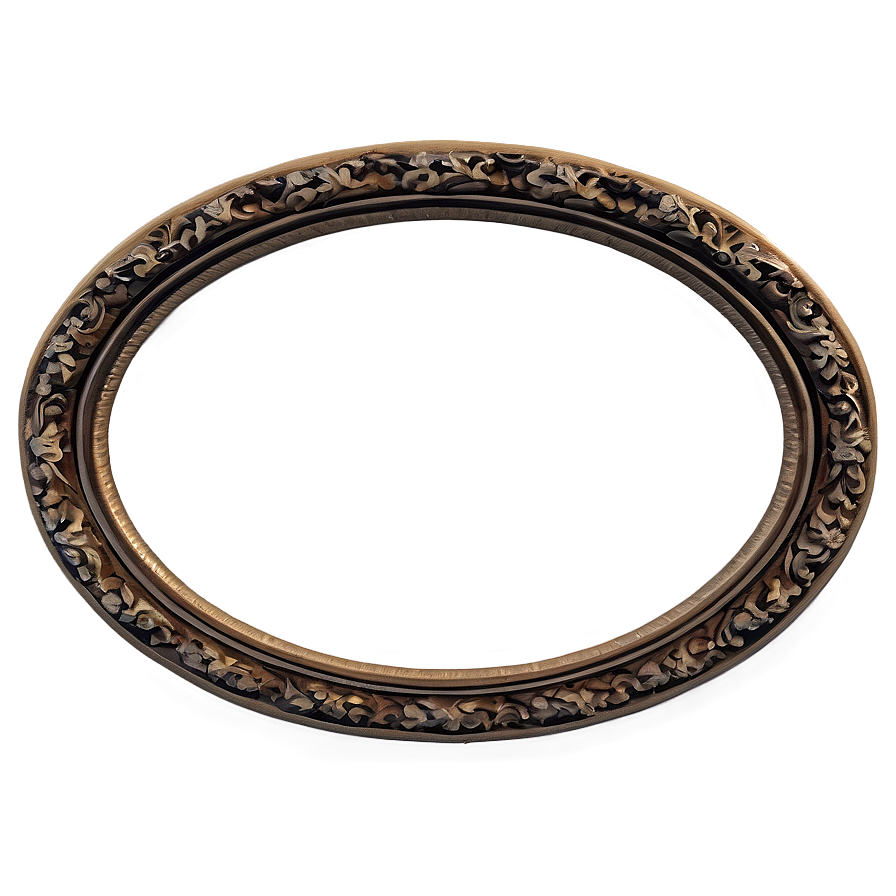 Classic Circle Frame Png Qdi30 PNG image