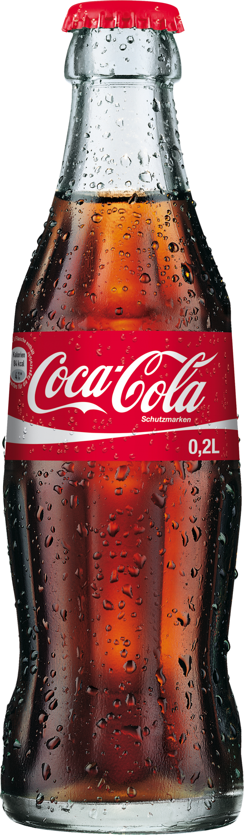 Classic Coca Cola Bottle Condensation0.2 L PNG image
