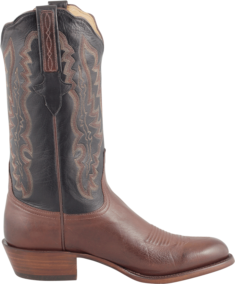 Classic Cowboy Boot Side View PNG image