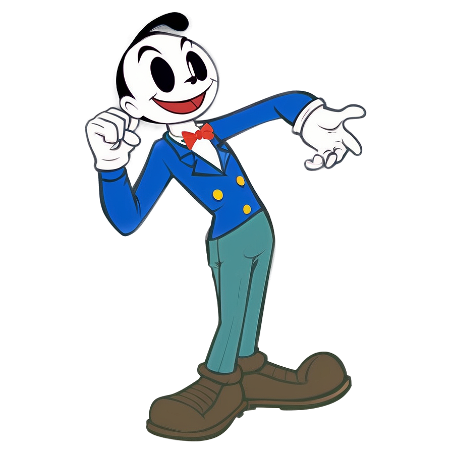 Classic Cuphead Pose Png 05212024 PNG image