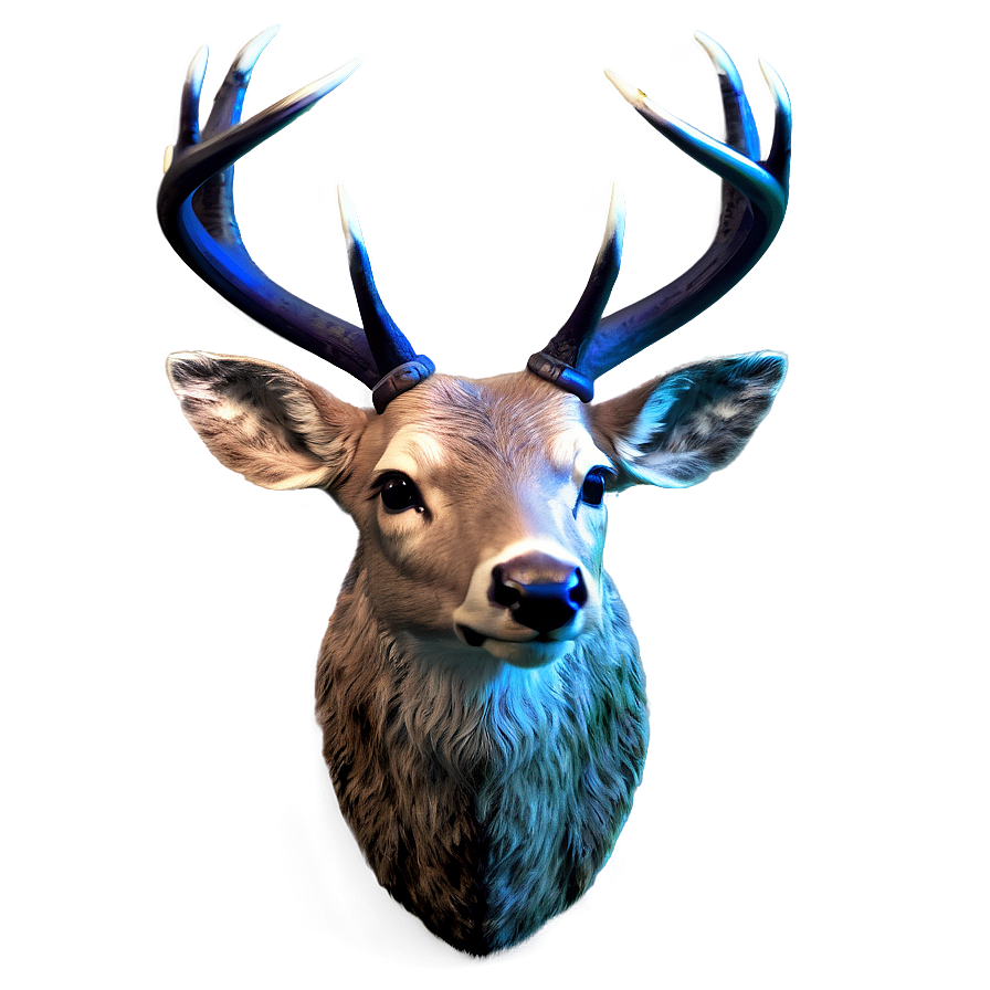 Classic Deer Head Profile Png Mrq PNG image