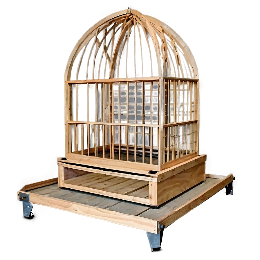 Classic Dome Top Cage Png Aor13 PNG image