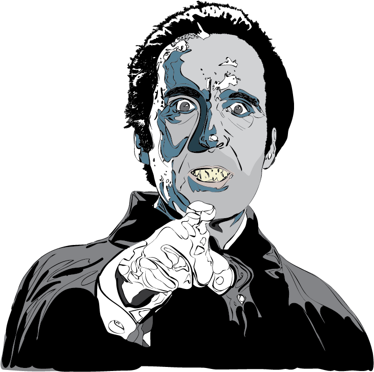 Classic Dracula Illustration PNG image