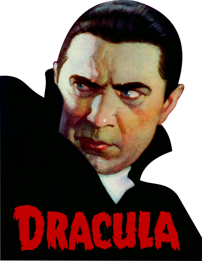 Classic Dracula Portrait PNG image