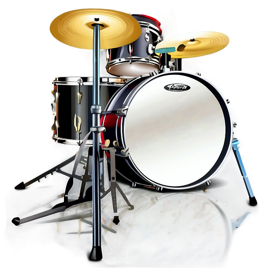 Classic Drum Kit Illustration Png Uyu5 PNG image