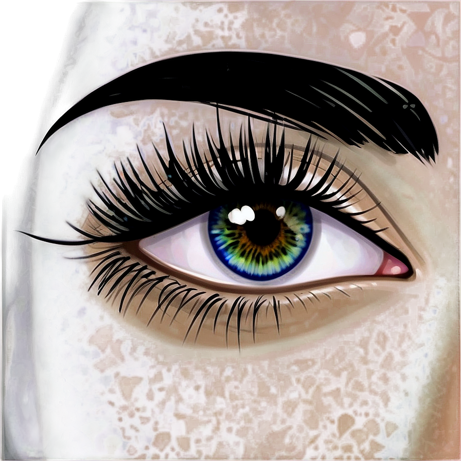 Classic Eyelash Extensions Png 06272024 PNG image