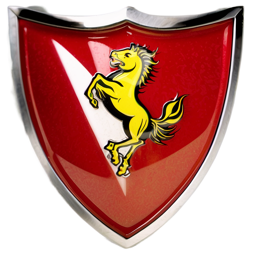 Classic Ferrari Emblem Png Wcb PNG image