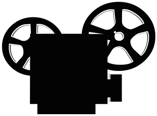 Classic Film Projector Icon PNG image