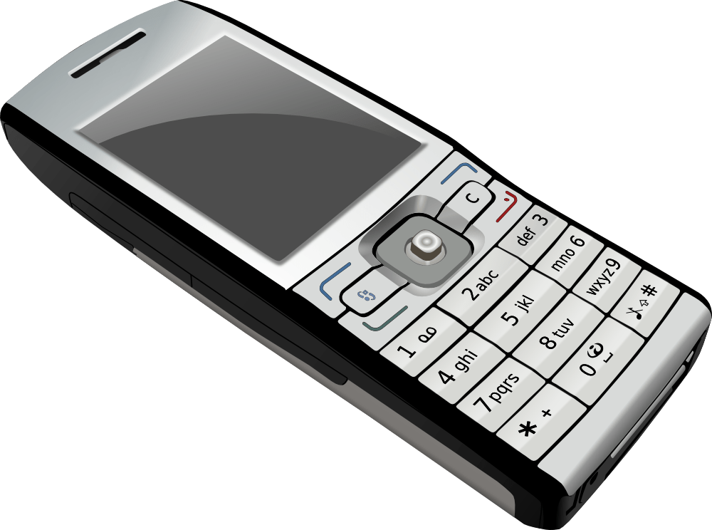 Classic Flip Phone Design PNG image