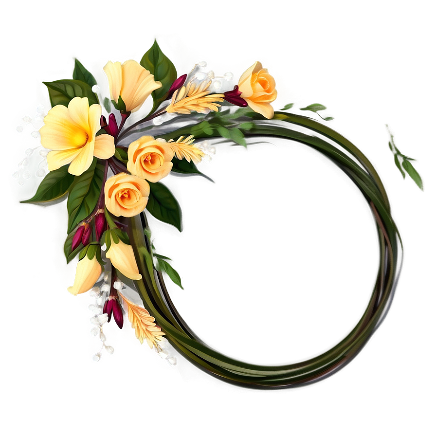 Classic Floral Artistry Png 93 PNG image