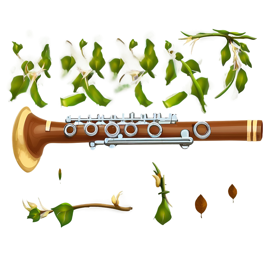 Classic Flute Png Pdn PNG image