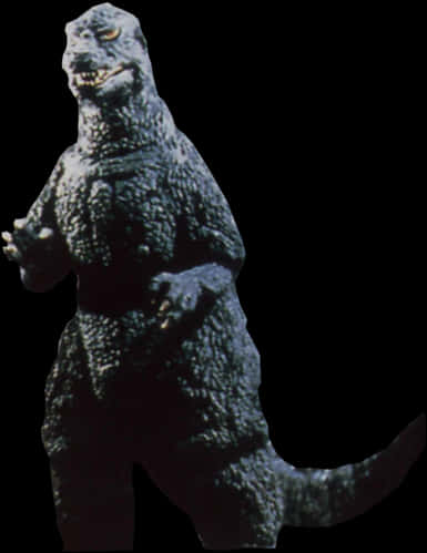 Classic Godzilla Figure Isolated PNG image