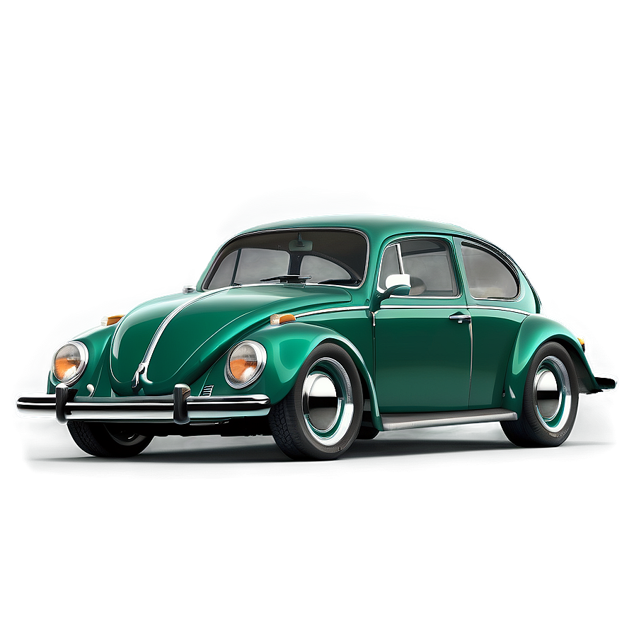 Classic Green Vw Beetle Png 49 PNG image