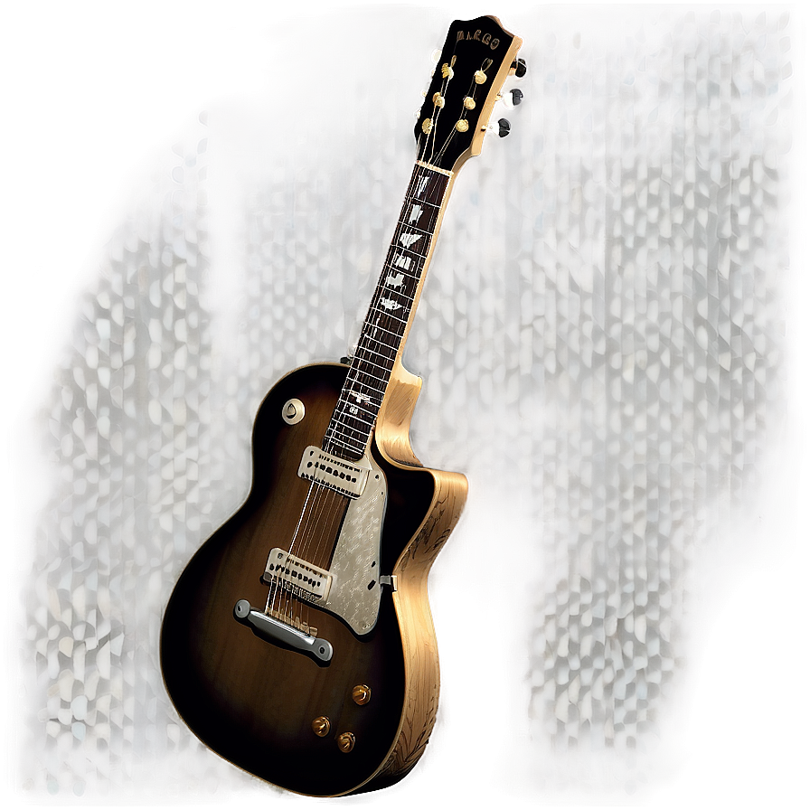 Classic Guitar Shadow Png 06272024 PNG image