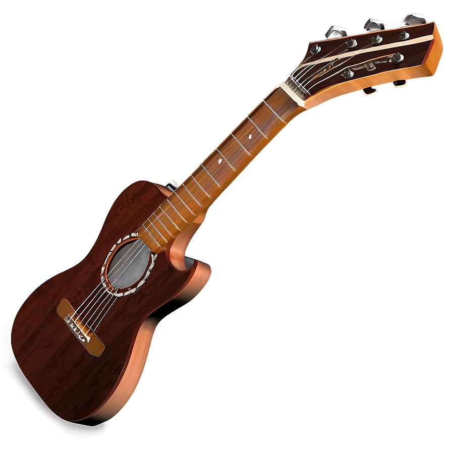 Classic Guitar Shadow Png 06272024 PNG image