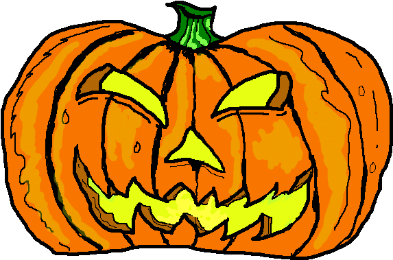 Classic Halloween Jack O Lantern PNG image