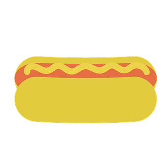 Classic Hotdog Icon PNG image