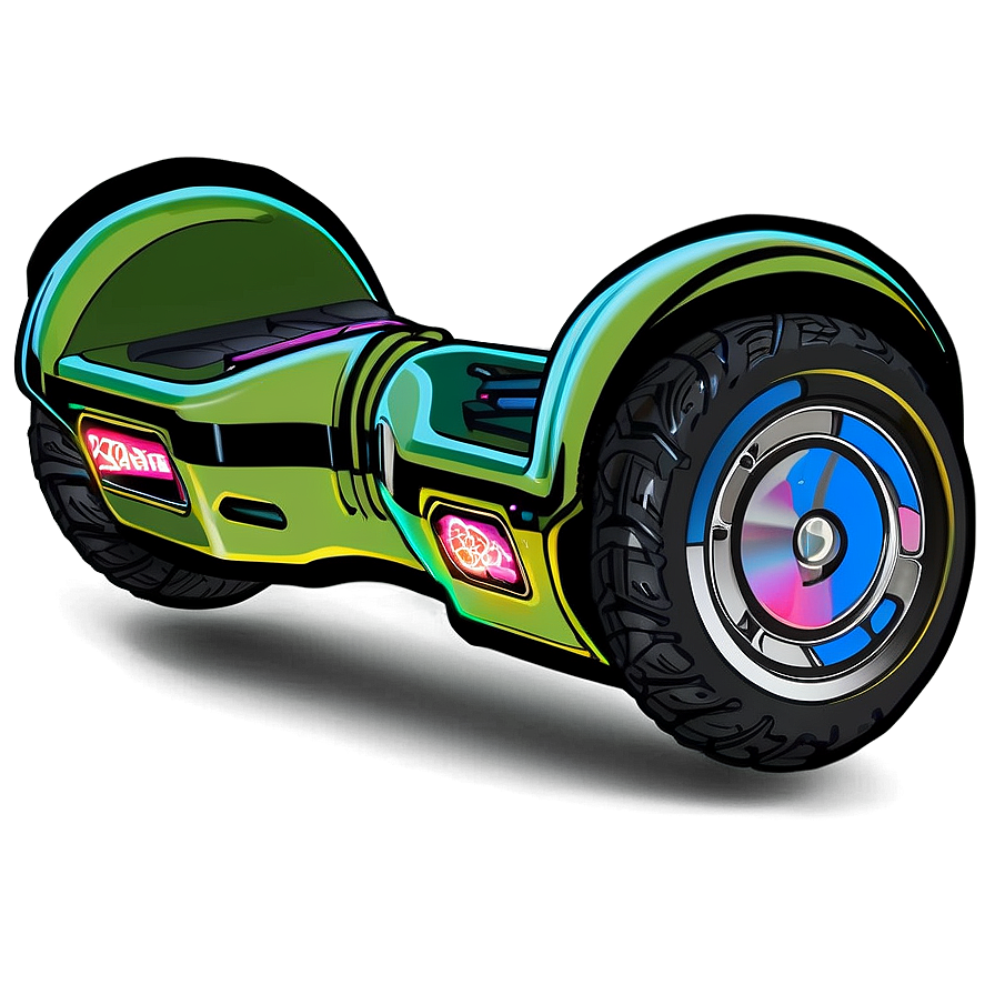 Classic Hoverboard Design Png Hkm36 PNG image