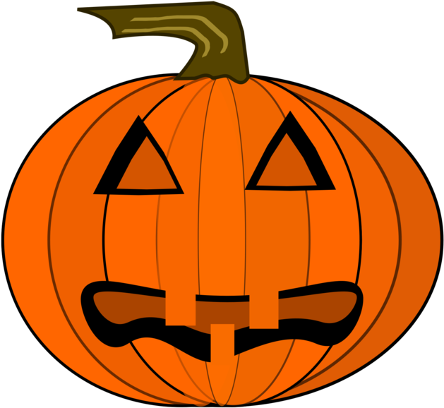 Classic Jack O Lantern Face PNG image