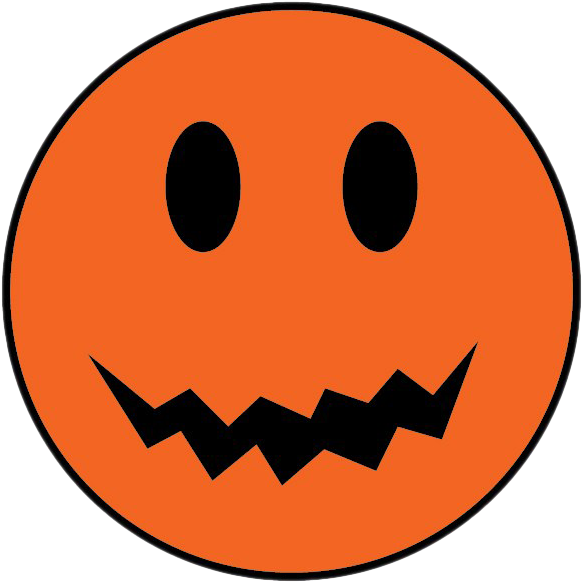 Classic Jack O Lantern Face Vector PNG image