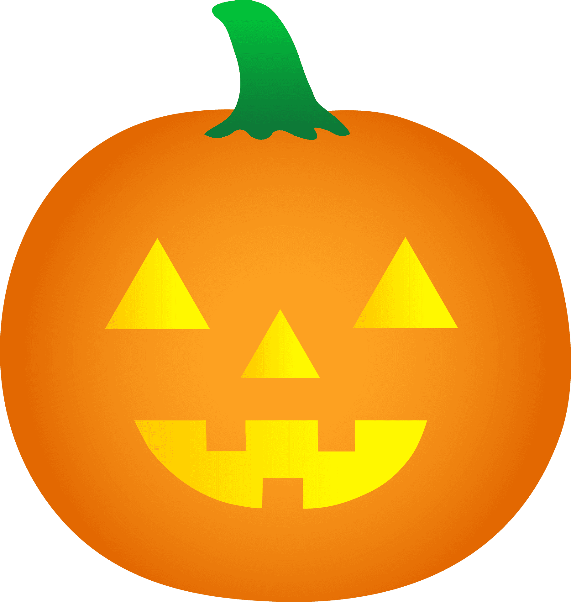 Classic Jack O Lantern Graphic PNG image